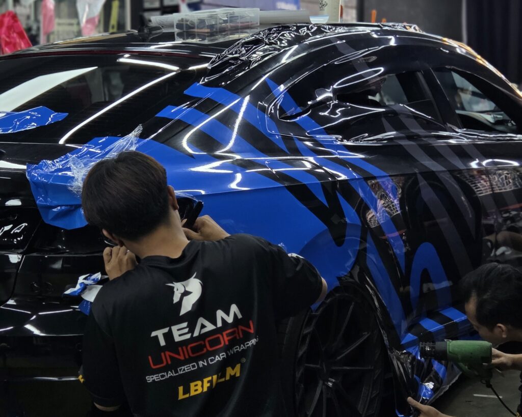 project unicorn arteon custom design wrapping