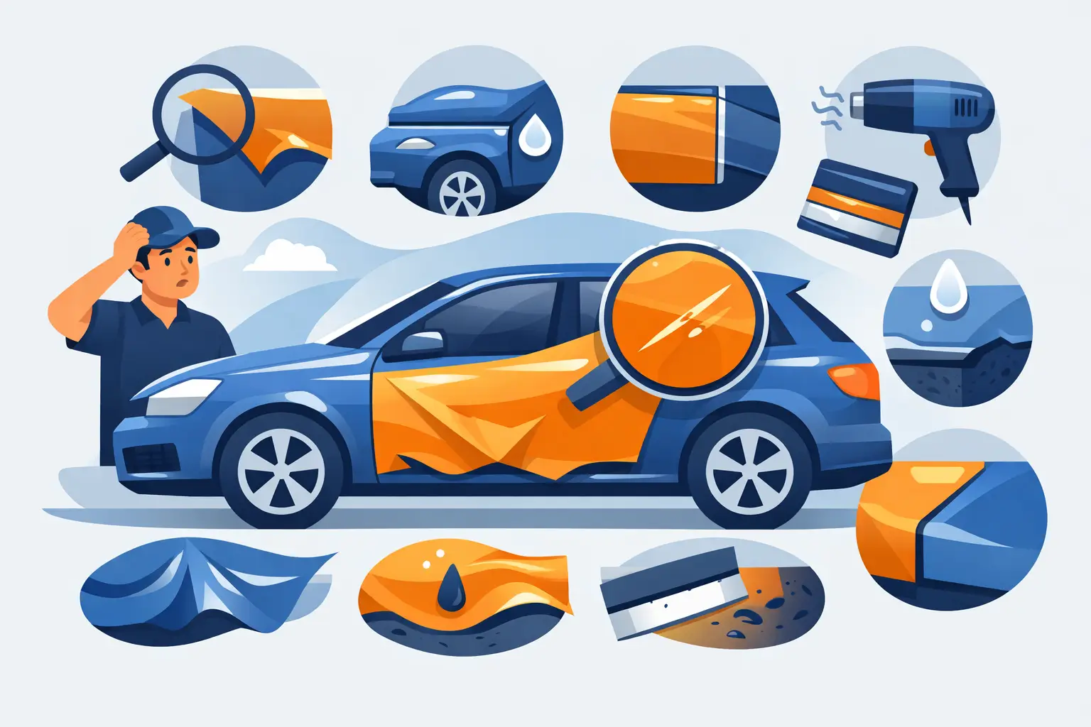 9 Signs of Bad Wrap Installation