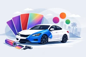 Best Wrap Colors for White Cars That Stand Out