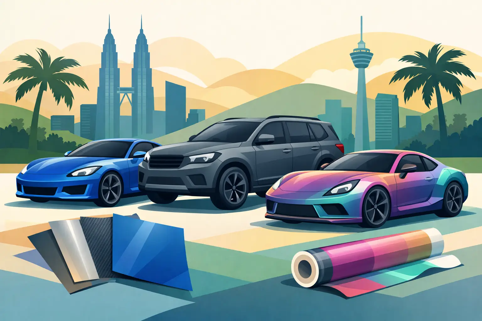 Car Wrap Finish Guide Malaysia for Every Style