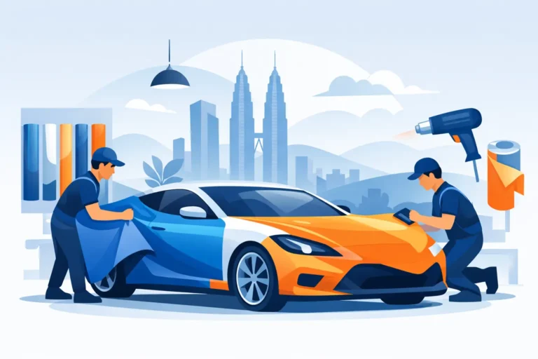 Car Wrap Petaling Jaya for a Better Finish