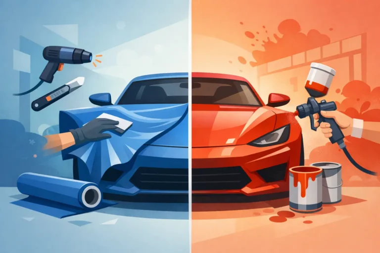 Vinyl Wrap vs Repaint: Which Finish Fits You?
