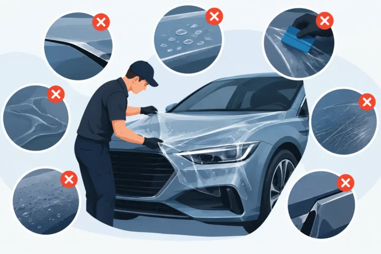 8 PPF Installation Mistakes That Ruin Results