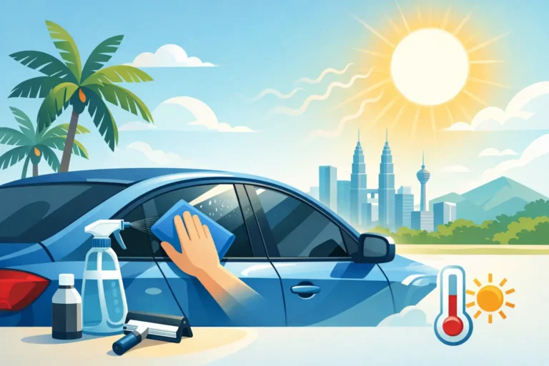 How to Maintain Window Tint in Malaysian Heat