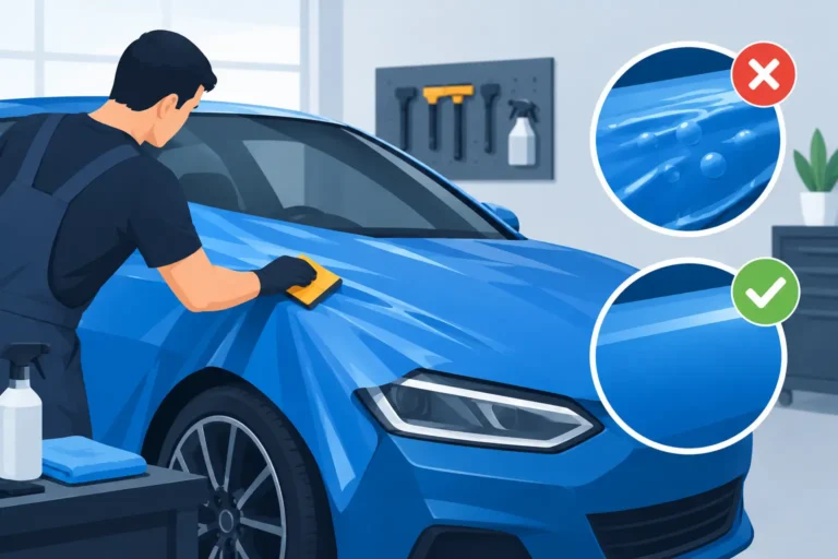 How to Avoid Bubbles After Car Wrapping Properly