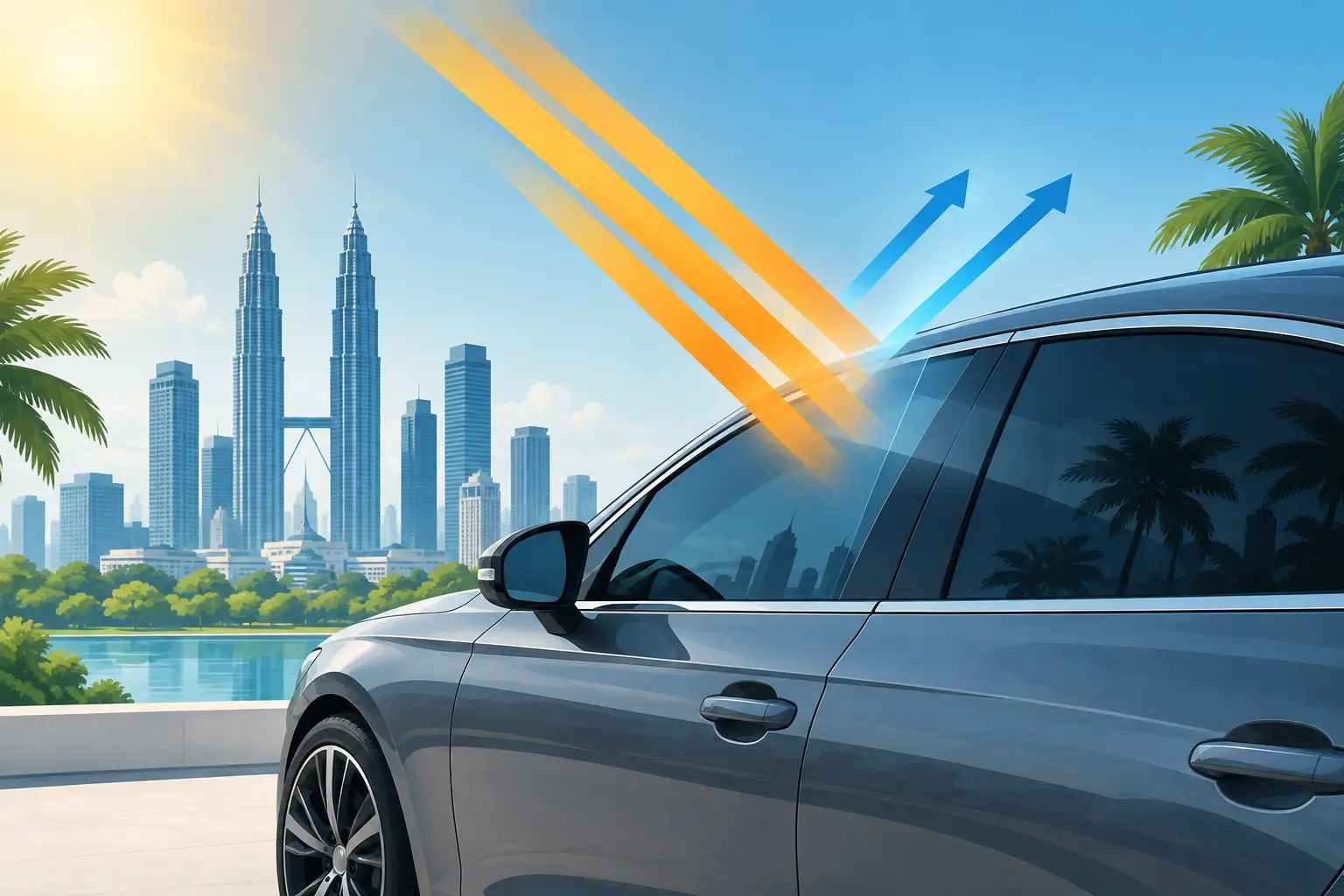 Sputter Tint Performance in Malaysia's Heat