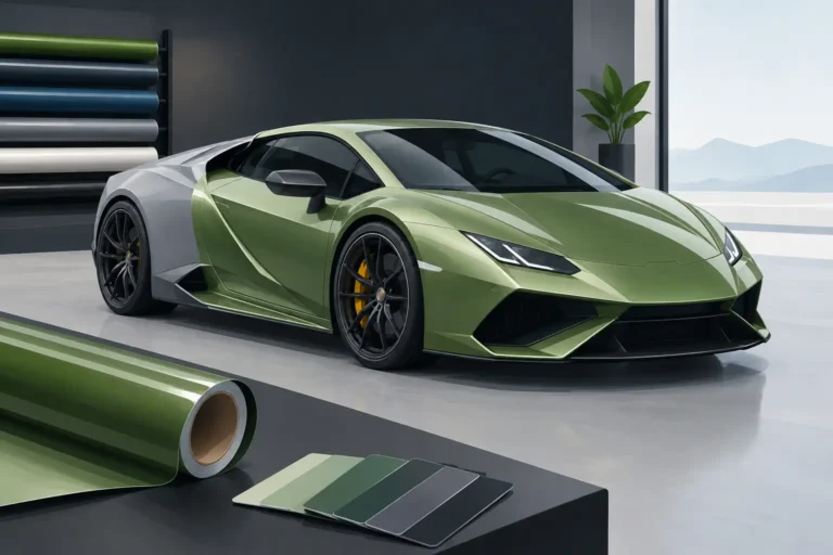 Supercar Wrapping That Looks Factory, Not Ordinary